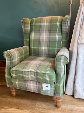 Wing Back Dunelm Winged Chairs Wing Chair: Reshion Wide Velvet