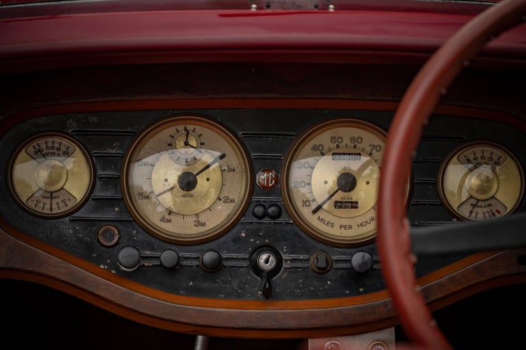 1938 MG VA  PETROL Manual