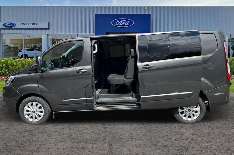 2023 Ford Transit Custom 320 Limited AUTO L2 LWB Double Cab In Van FWD 2.0 EcoBlue 170ps Low Roof...