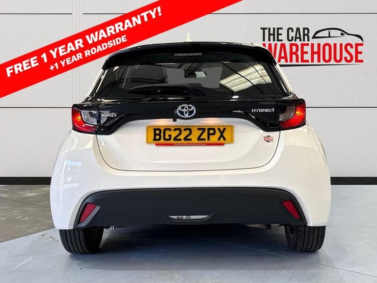 2022 Toyota Yaris 1.5 Hybrid Icon 5dr CVT Automatic Hatchback PETROL/ELECTRIC Automatic