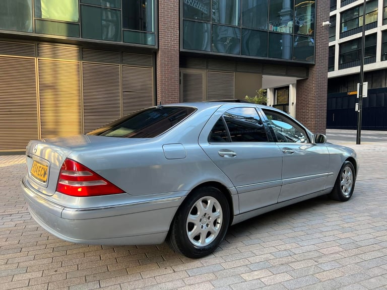 2001 Y Reg Mercedes Benz S Class S500 V8 306 Bhp Low Mileage Ulez Complaint Rare Colour W220