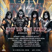 Kiss at Birmingham Resorts World Arena 5 June Tickets!! 