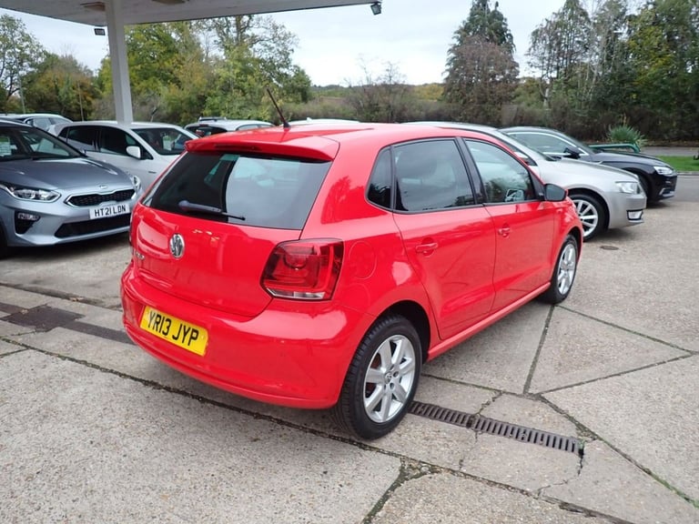 2013 13 VOLKSWAGEN POLO 1.2 MATCH EDITION HATCHBACK 5DR PETROL MANUAL EURO 5 (70