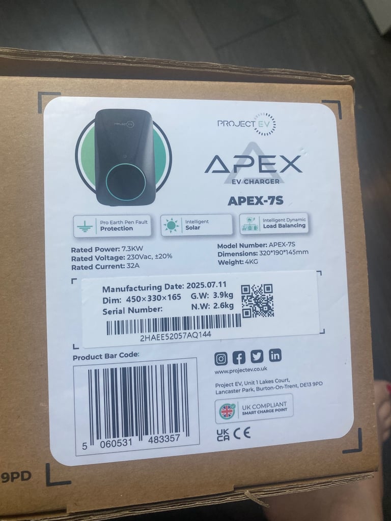 image for Brand new sealed electric car charger 