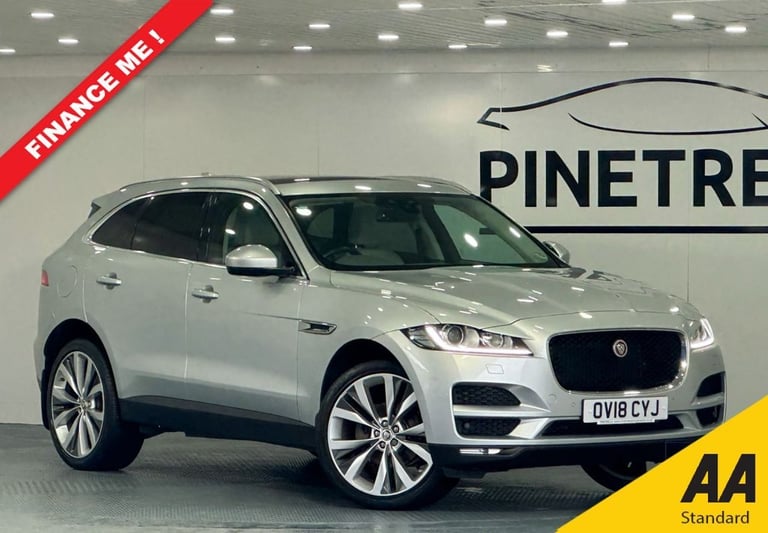 image for 2018 Jaguar F-Pace 2.0 D180 Portfolio SUV 5dr Diesel Auto AWD Euro 6 (s/s) (180 ps) ESTATE Diesel...