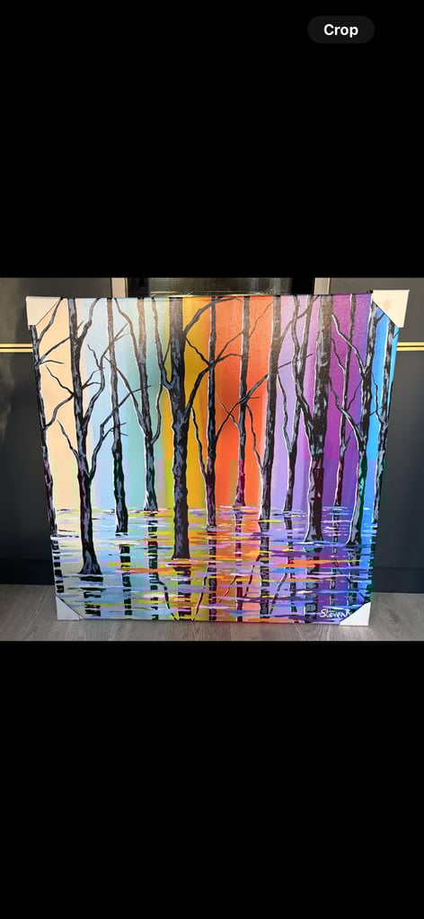 FOREST OF ARGYLE Canvas Print