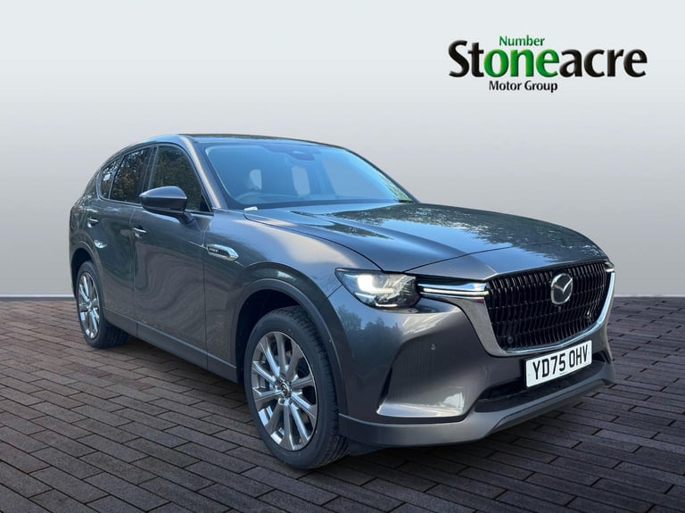 2025 Mazda CX-60 2.5 e-SKYACTIV 17.8kWh Exclusive-Line SUV 5dr Petrol Plug-in Hybrid Auto 4W ESTA...
