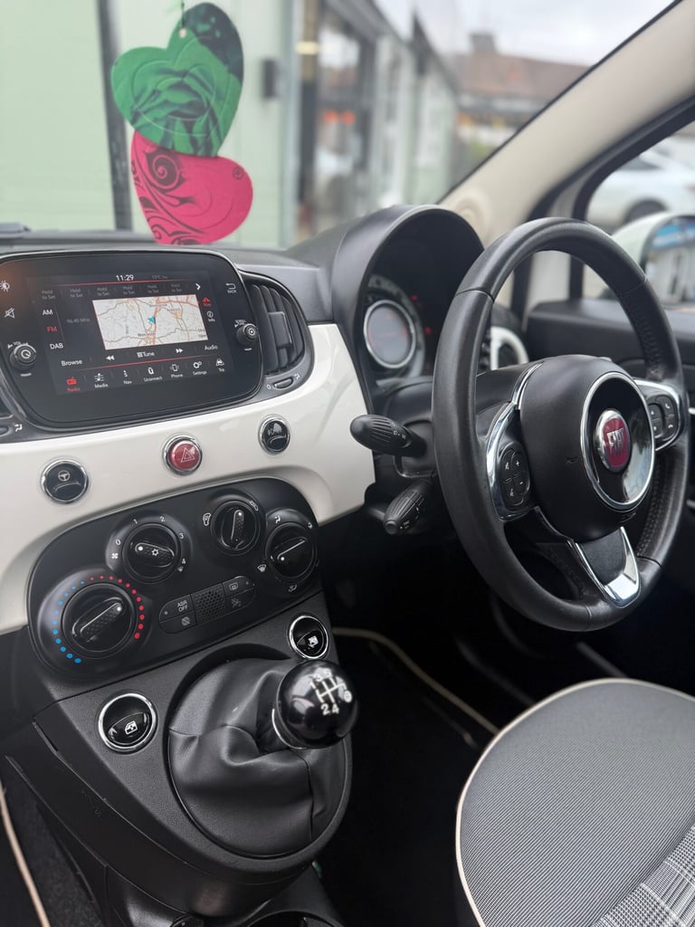 2019 Fiat 500 1.2 Lounge 3dr HATCHBACK Petrol Manual