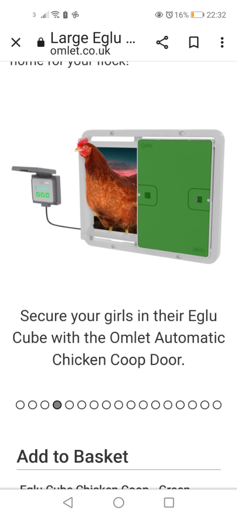 Eglu chicken coops house
