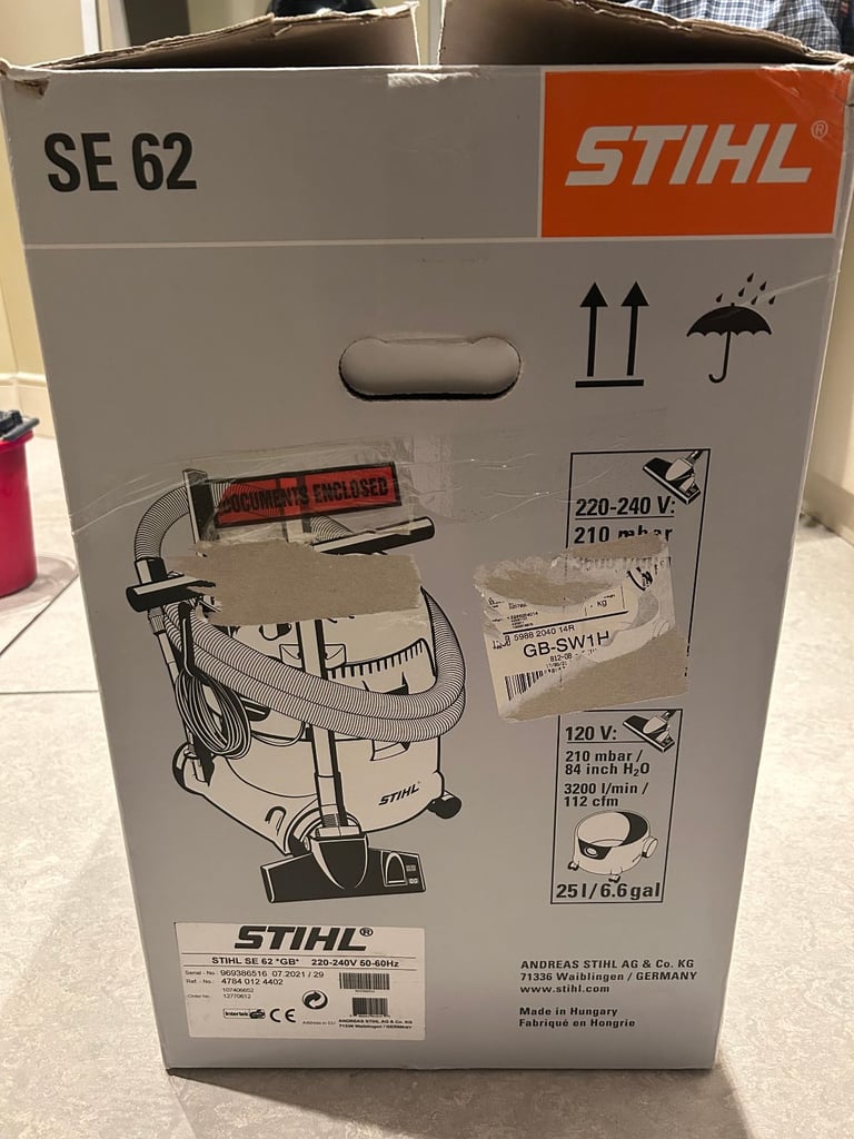 image for Stihl SE62 Wet and Dry Vacuum Cleaner dust extractor - used / good condition