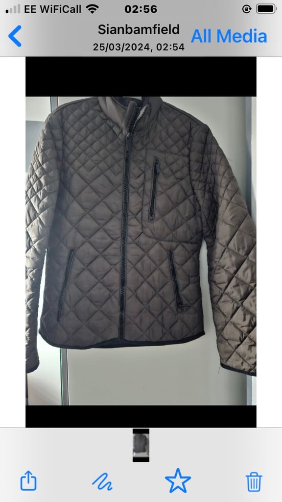 Mans quilted khaki jacket | in Morriston, Swansea | Gumtree