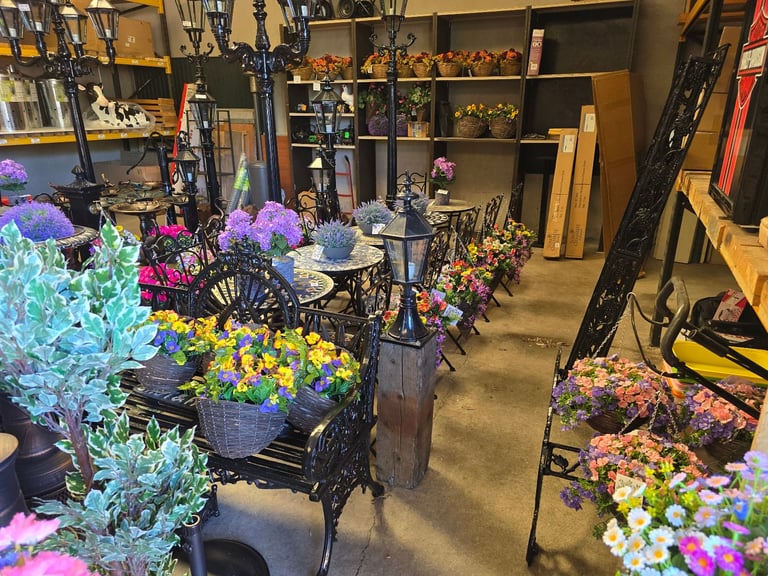 4ft tall artificial blossom trees