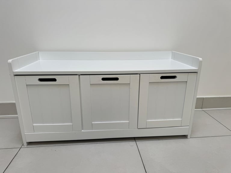 Alton Freestanding Bathroom Cabinet – White – (Collection Only)