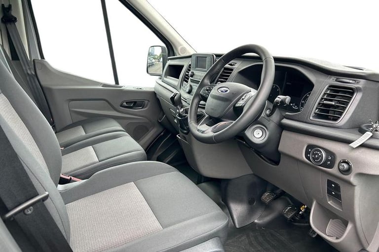 2024 Ford Transit 350 Leader L3 H2 LWB Medium Roof FWD 2.0 EcoBlue Hybrid 130ps, LANE DEPARTU Pan...
