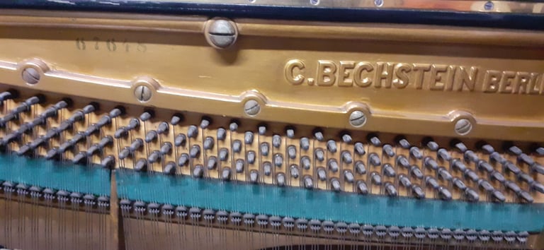 image for C Bechstein Model 8 upright piano Ebonized black polished