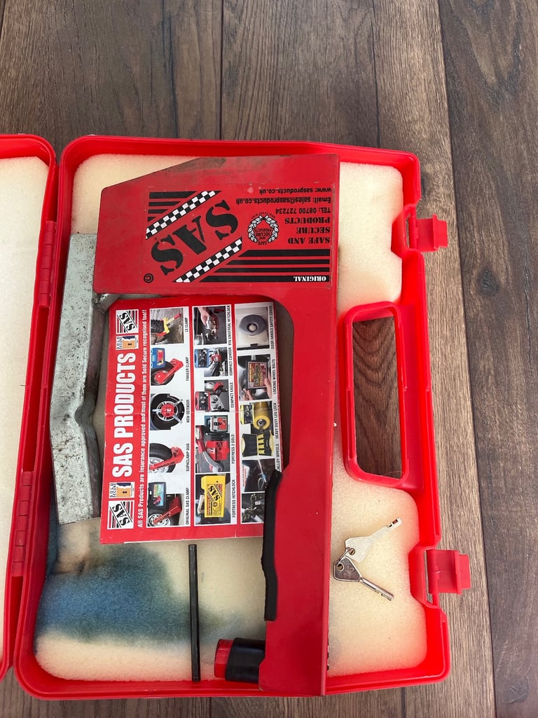Caravan, trailer or vehicle wheel Lock