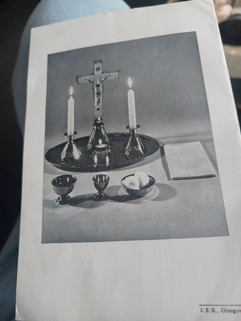 Vintage Holy Communion Set 