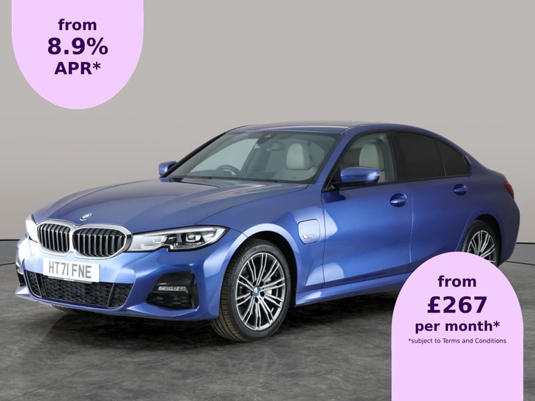 2021 BMW 3 Series 2.0 330e 12kWh M Sport Saloon 4dr Petrol Plug-in Hybrid Auto Euro 6 (s/s) ( Sal...