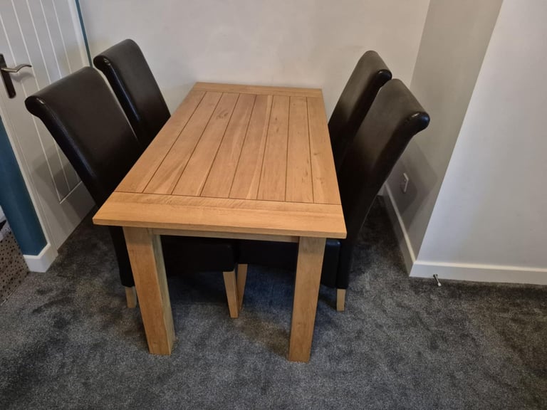 Table and chairs