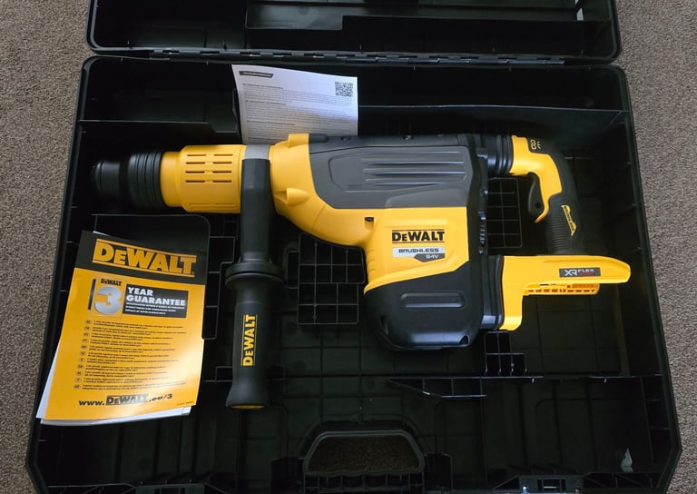 Dewalt DCH775N-XJ 54V XR FlexVolt Cordless Brushless SDS-Max Rotary Hammer Drill Bare Unit