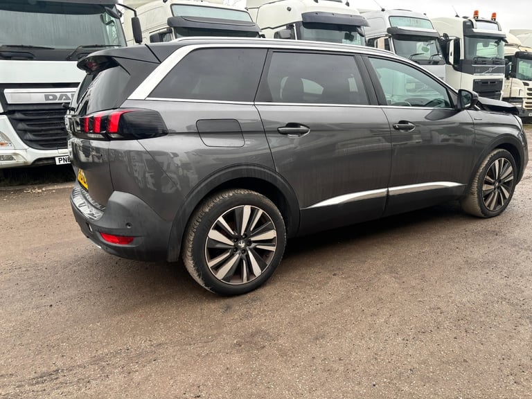2019 PEUGEOT GT LINE PREMIUM B-HDI 1.5 DIESEL 7 SEATER SUV DAMAGED SALVAGE 