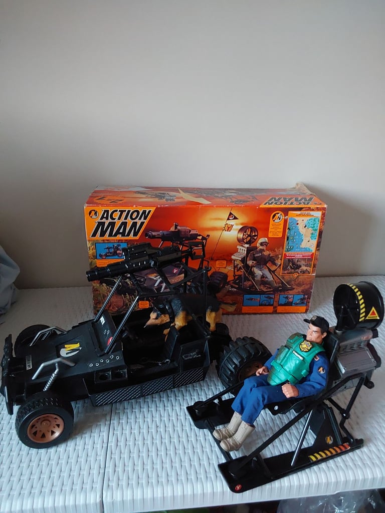 Action Man L.S.V Maxi-Trax Volpe Del Deserto - Used