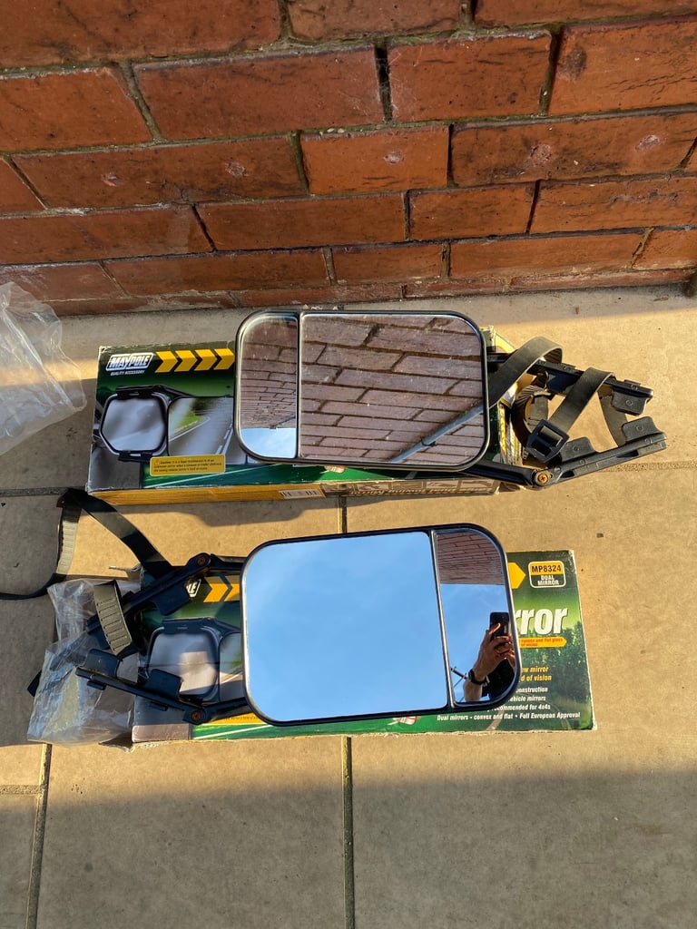 Caravan towing mirrors