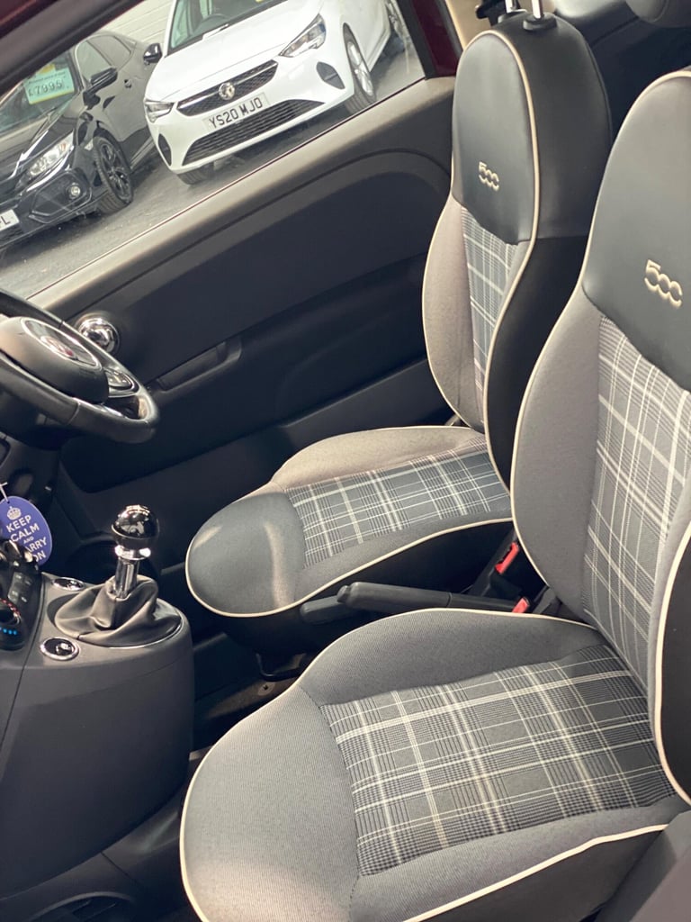 2016 Fiat 500 1.2 Lounge 3dr HATCHBACK PETROL Manual