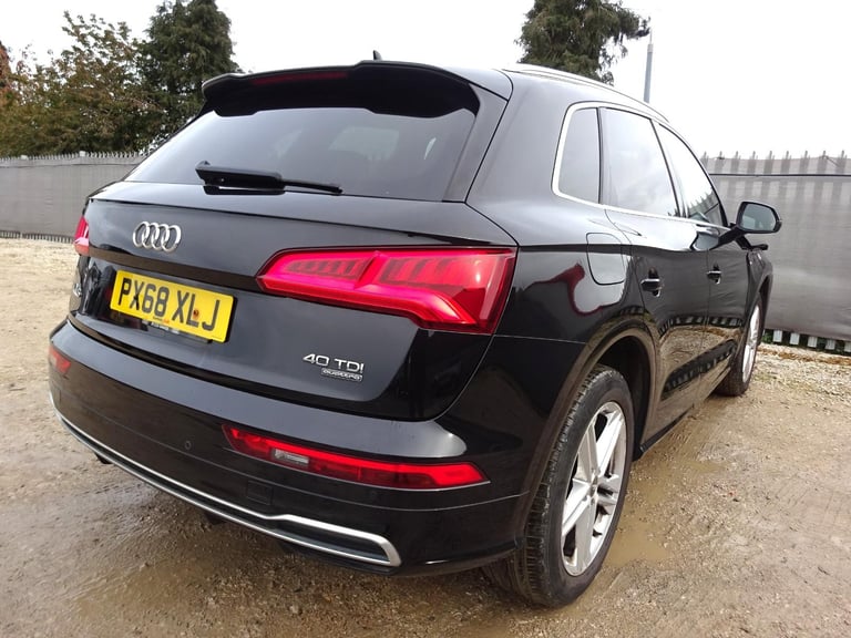 2018 68 REG AUDI Q5 S LINE TDI QUATTRO DIESEL AUTO DAMAGED REPAIRABLE SALVAGE