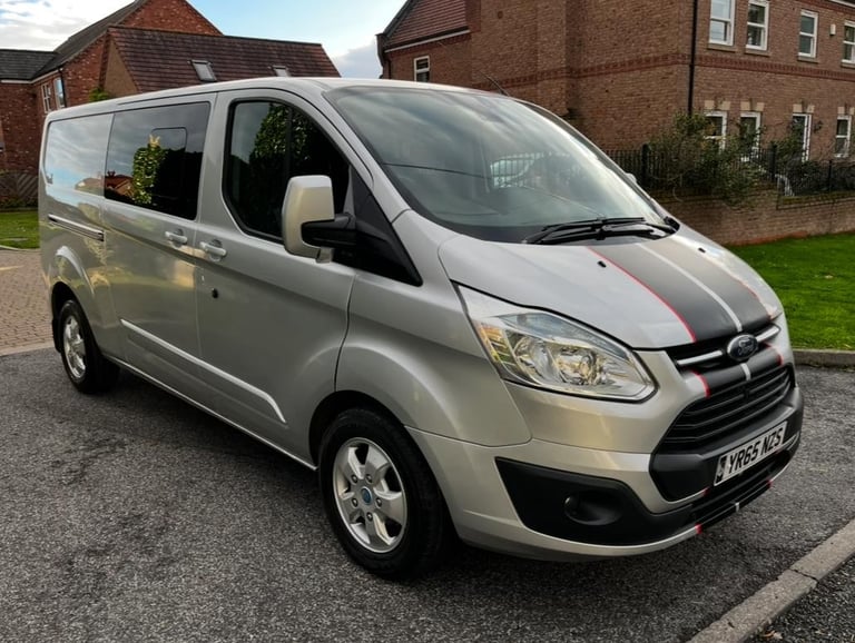 2015 (65) FORD TRANSIT CUSTOM 290 2.2 TDCi LIMITED E-TECH CREW CAB GREAT S/HIST