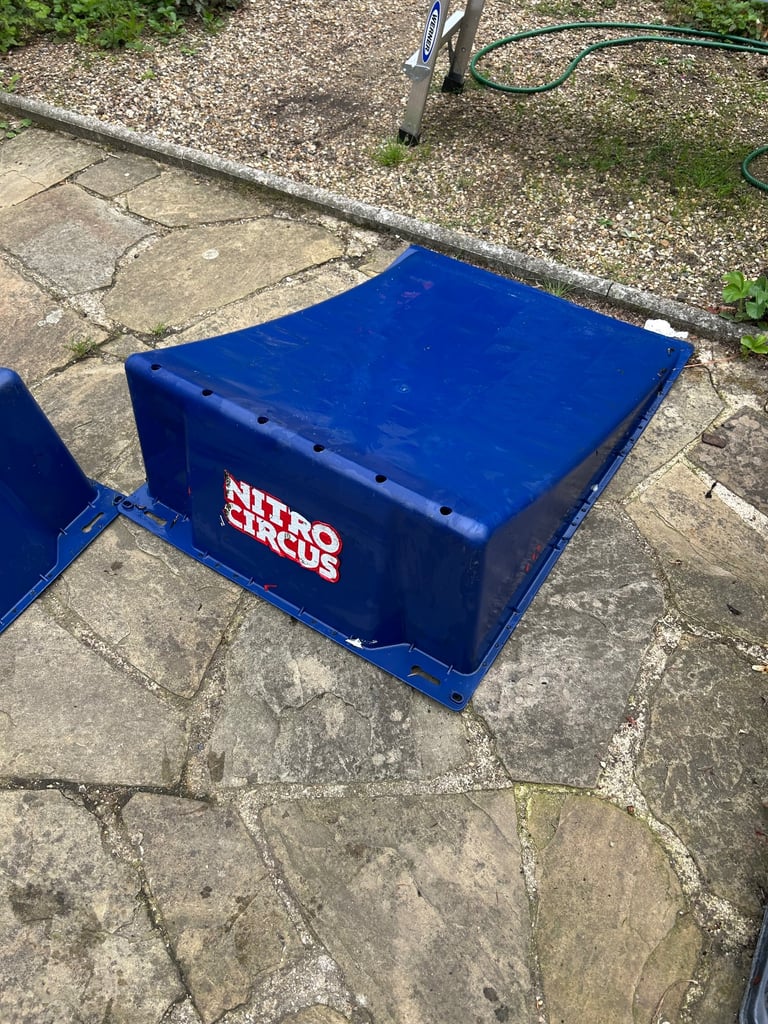 Nitro Circus Airbox Full Size Ramp Set For Scooters, BMX, Skateboards