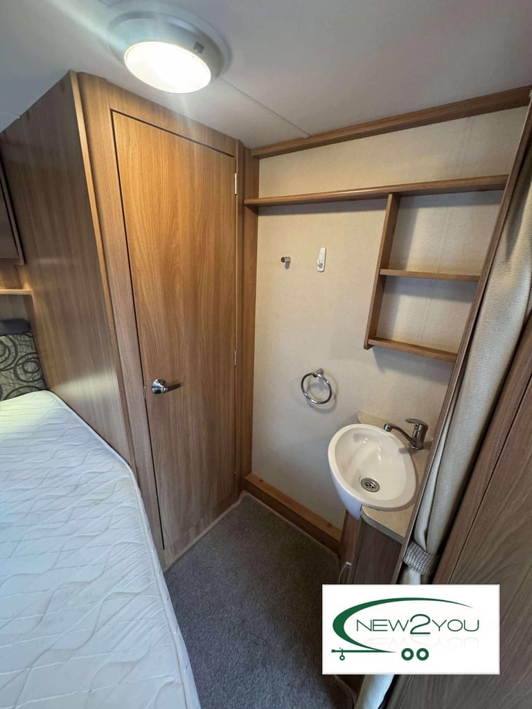 2013 Swift Coastline Esprit 4 Berth FIXED BED Caravan -STOCK NO E226