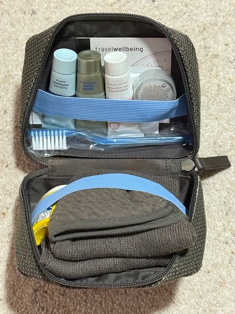 TWO British Airways Club World Amenity Kit /Wash Bags 