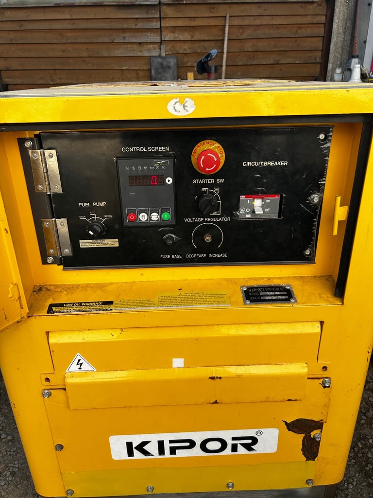 KIPOR KDE11SS DIESEL GENERATOR 