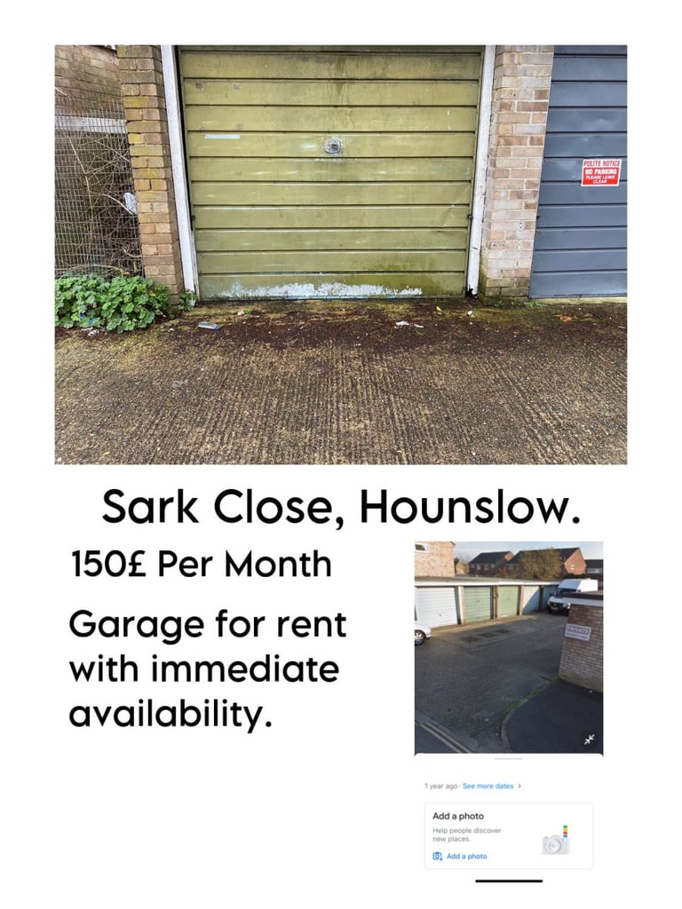 Garage in Sark Close Hounslow