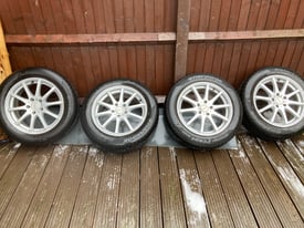 Dezent X4 17” Alloy Wheels with Hankook Icept Evo Winter Tires