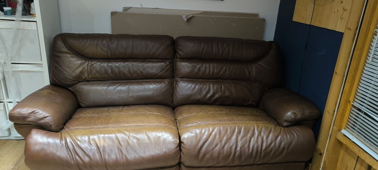 3 seater sofa, recliner 