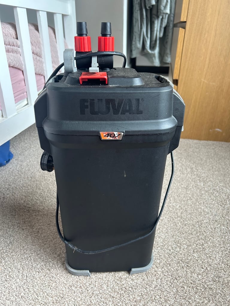 Fluval 407 external filter for aquariums