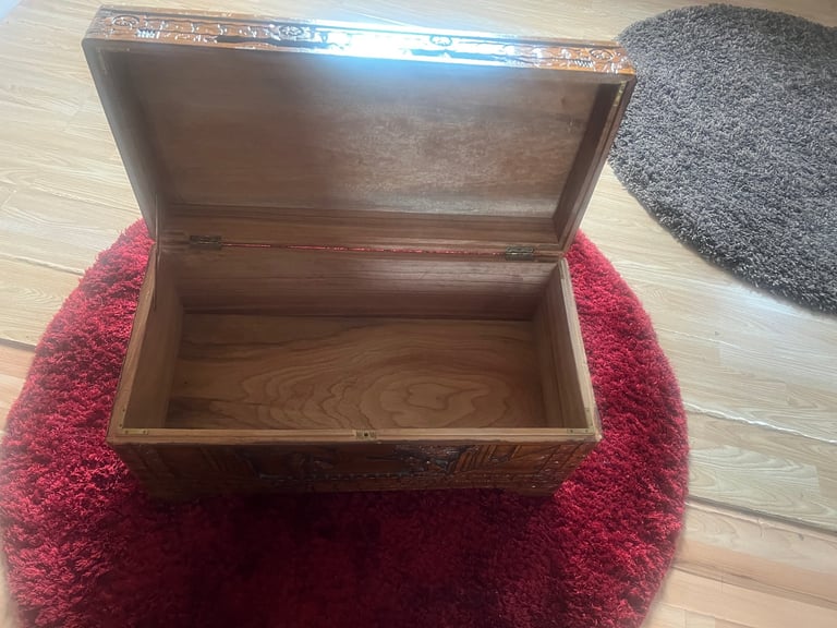 Carved chest 