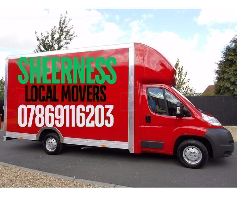 MAN AND VAN SERVICES SHEERNESS- REMOVAL SHEERNESS - BOOK MAN & VAN - CHEAP MAN AND VAN SHEERNESS
