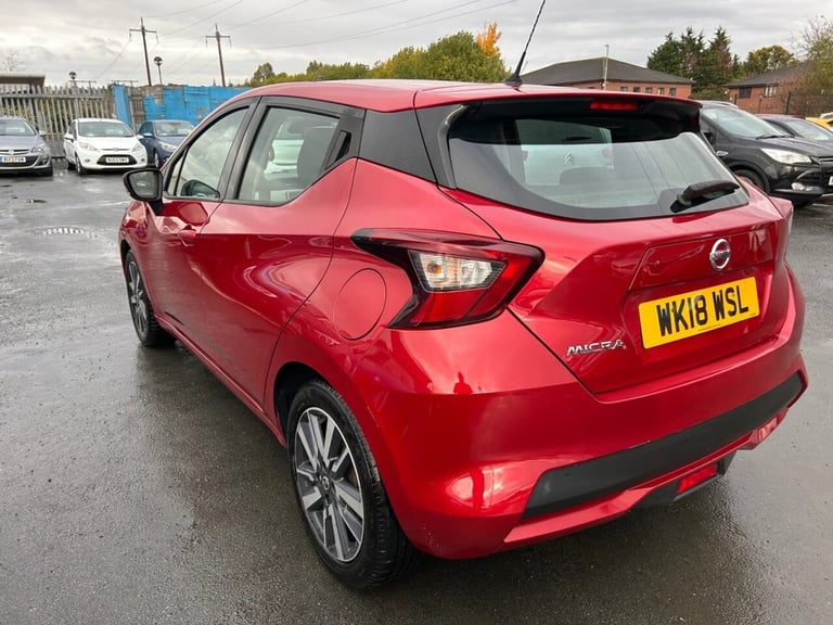 2018 Nissan Micra 0.9 Petrol (IG-T), Acenta Edition, Hatchback, 5 Door, Manual, Euro 6. Hatchback...