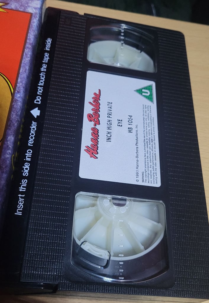 Inch High Private Eye Rare Hanna Barbara Excellent Condition Vhs Video b13 