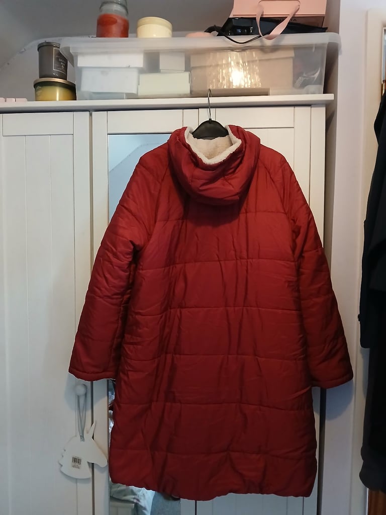 Long padded coat size L