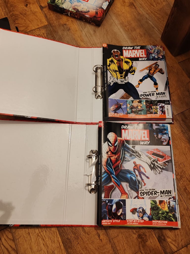 Draw the Marvel way - 30 magazines