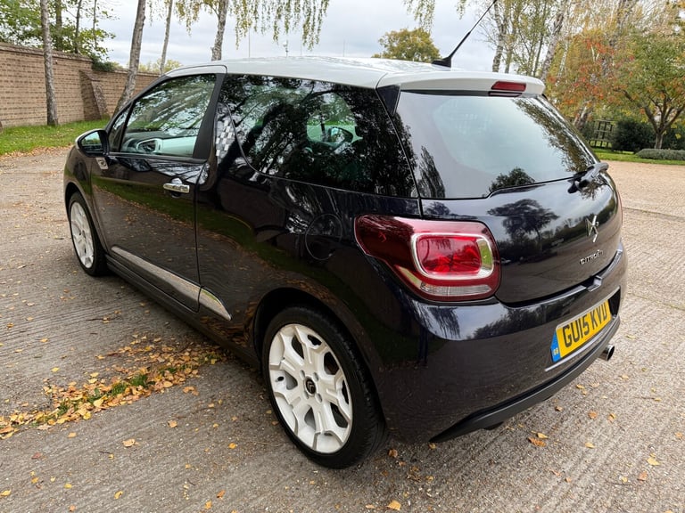 2015 Citroen DS3 1.2 PureTech DSign Ice 3dr HATCHBACK Petrol Manual