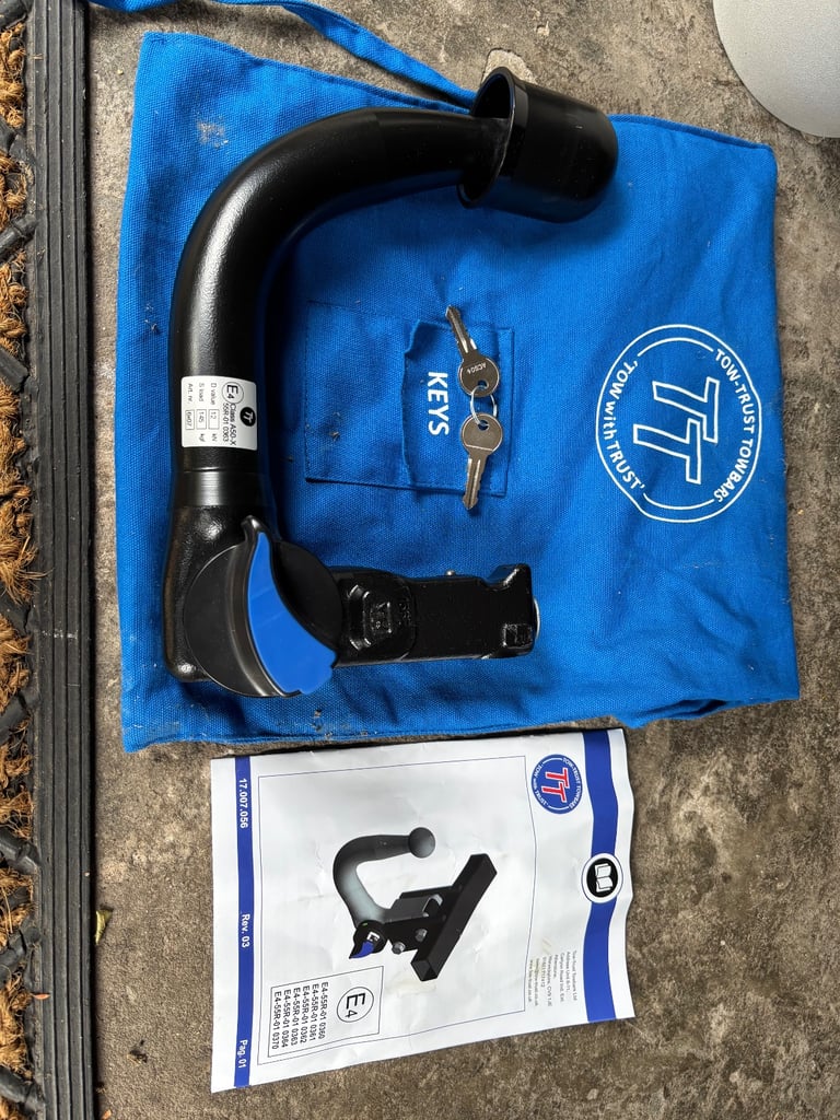 Tow Trust Detachable Swan Neck Towball - 55R-01 0363