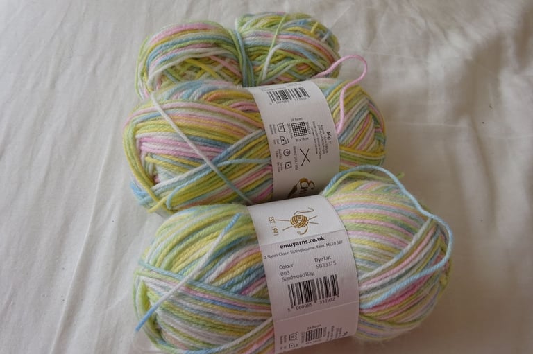 Emu Treasure Little Isle Baby DK Yarn Unused