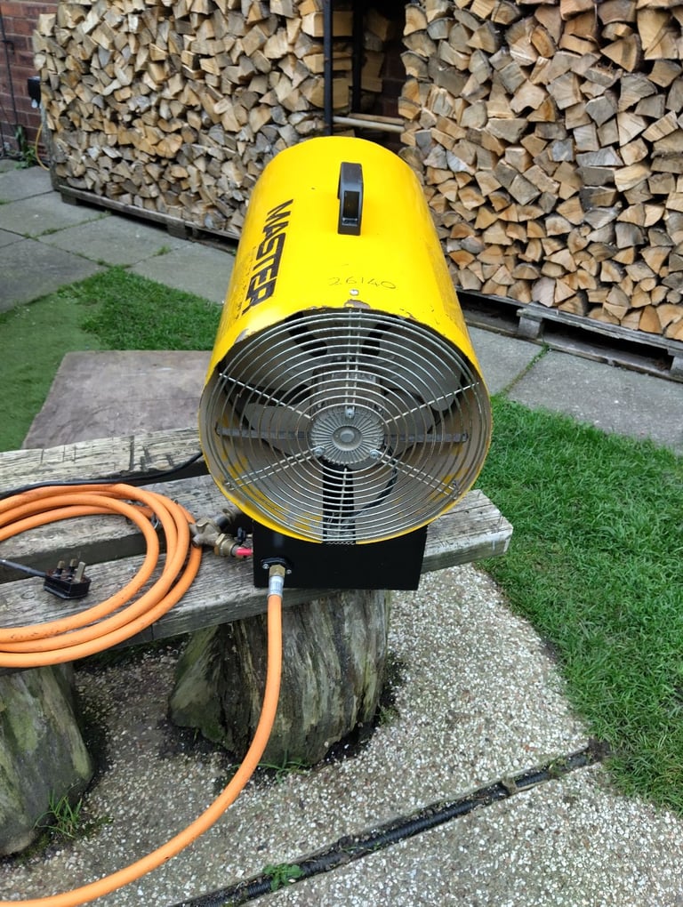 Gas Workshop Heater Propane Space Air Warmer Dual Voltage