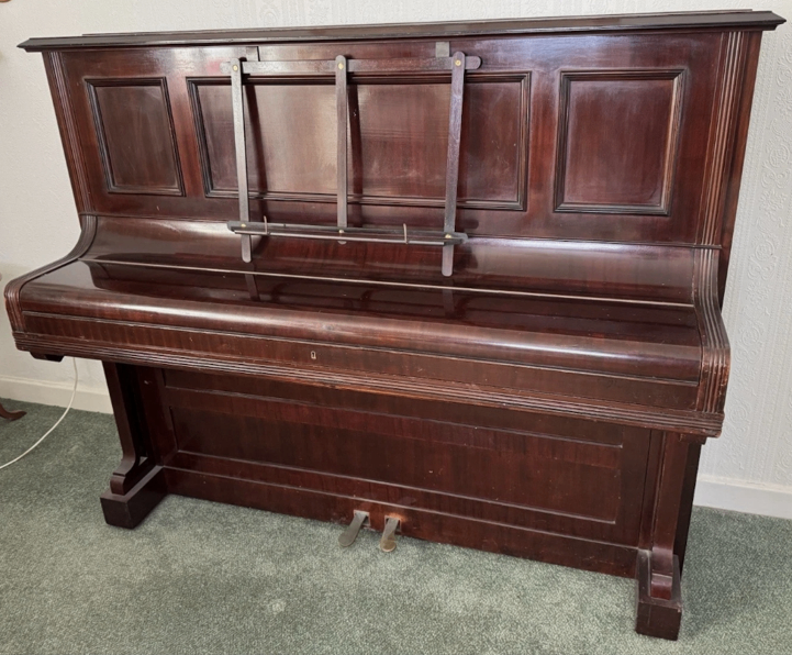 C Bechstein rare model 9 c1925 Upright Piano Mahogany *free stool + tuning* *lovely sound*