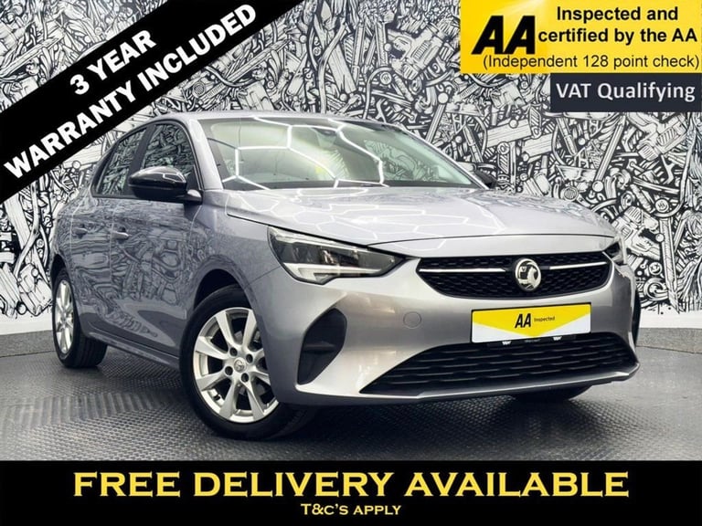 2021 Vauxhall Corsa 1.2 SE Hatchback 5dr Petrol Manual Euro 6 (75 ps) Hatchback Petrol Manual
